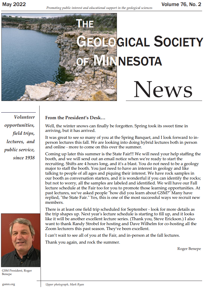 May 2022 Newsletter